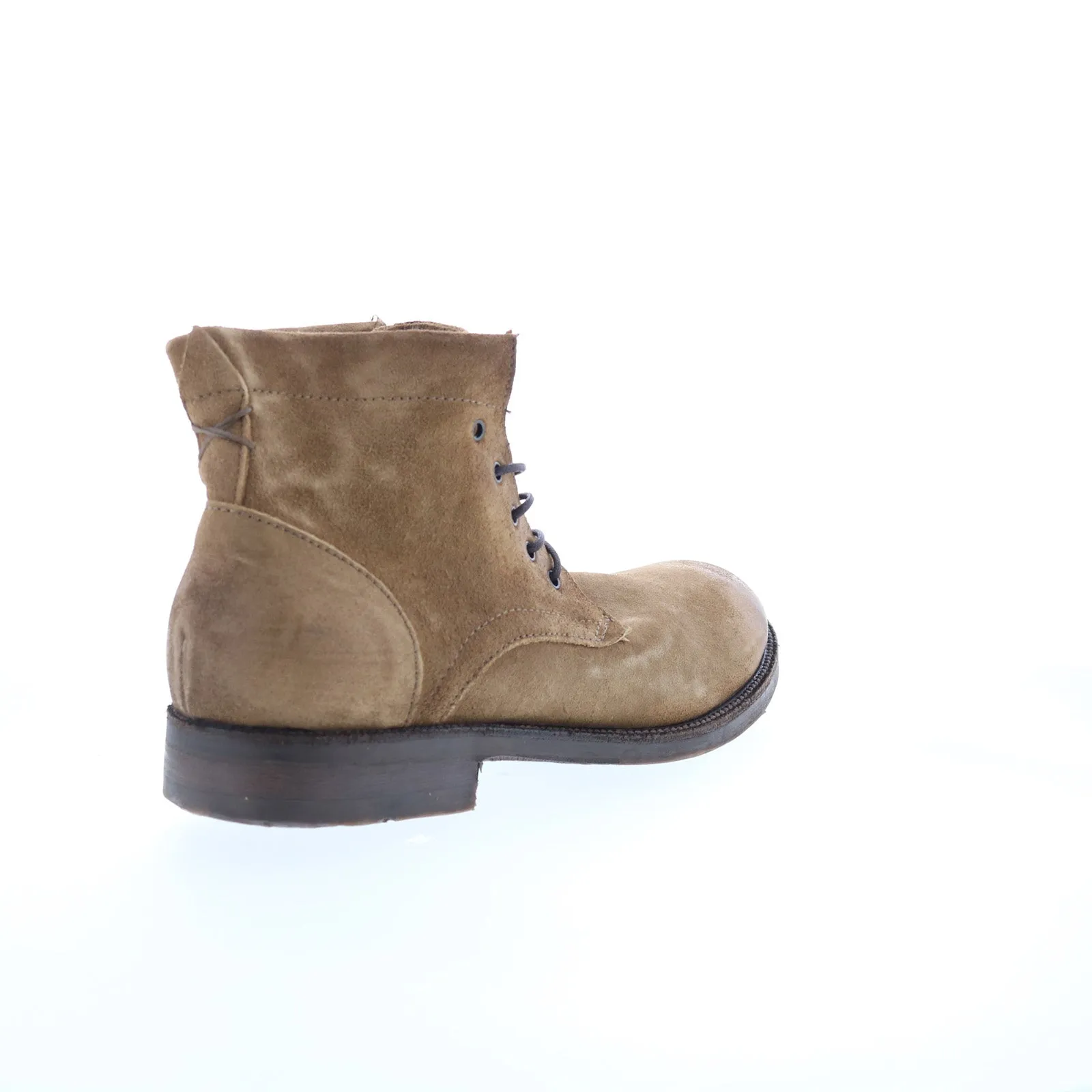 A.S. 98 Sye Mens Brown Leather Lace Up Casual Dress Boots