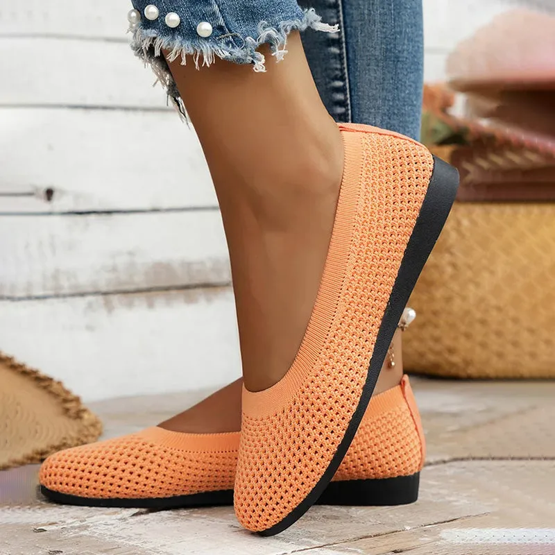 Casual Breathable Mesh Flats