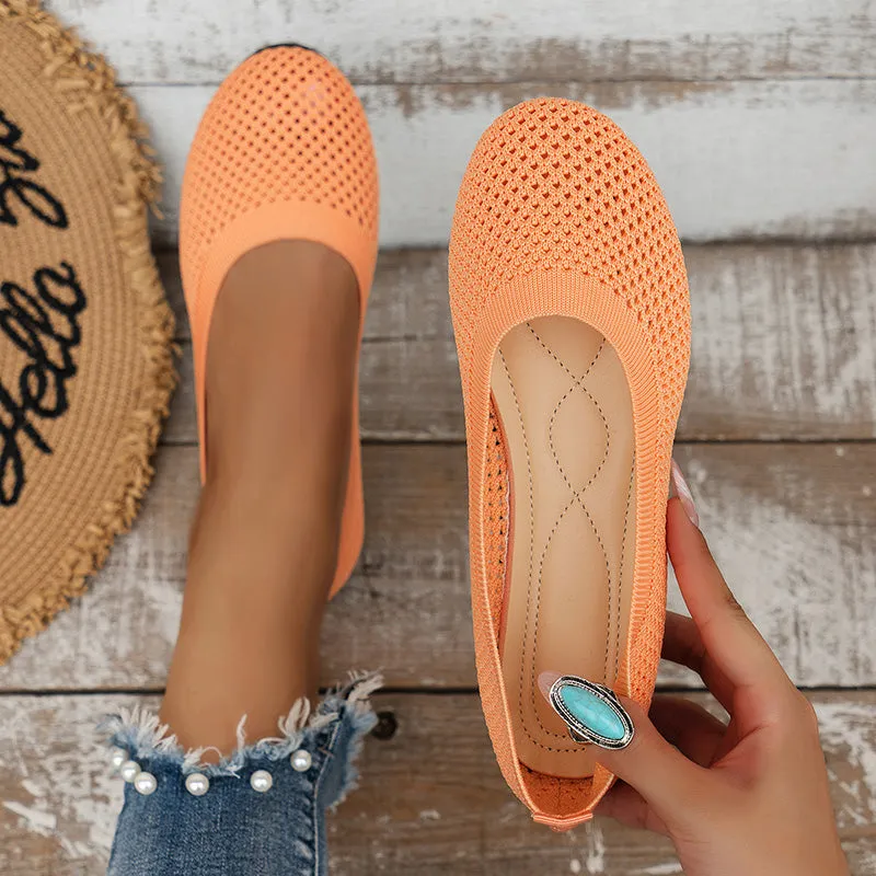 Casual Breathable Mesh Flats