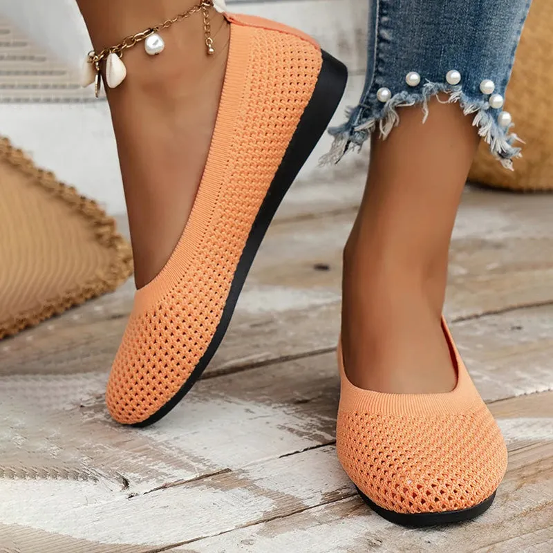 Casual Breathable Mesh Flats