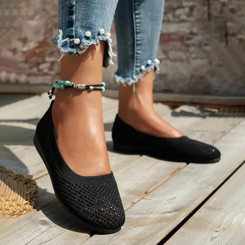 Casual Breathable Mesh Flats
