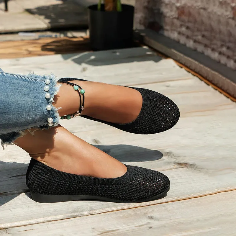 Casual Breathable Mesh Flats