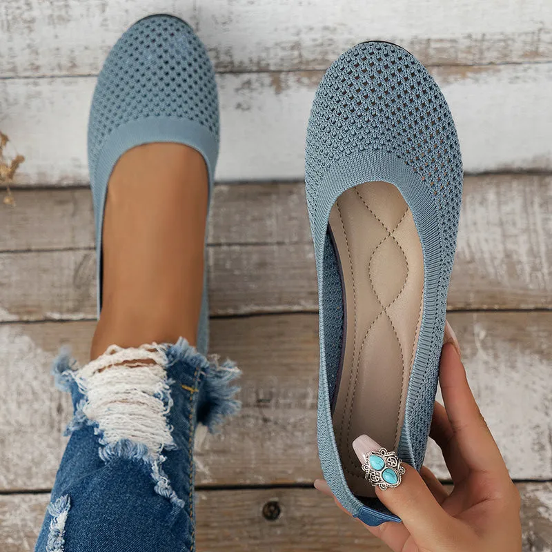 Casual Breathable Mesh Flats