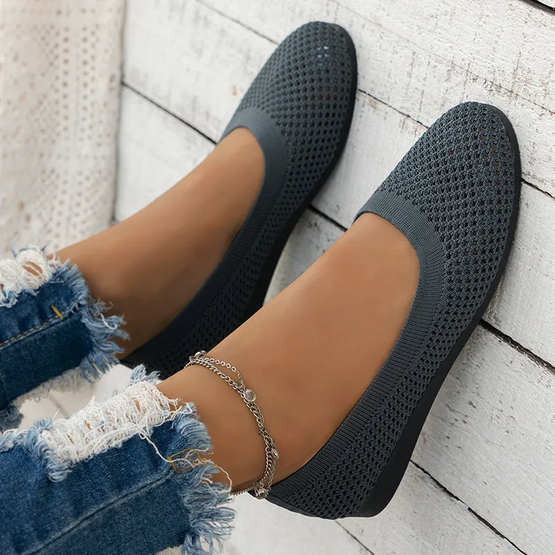 Casual Breathable Mesh Flats