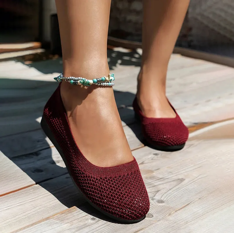 Casual Breathable Mesh Flats