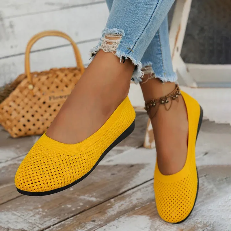 Casual Breathable Mesh Flats