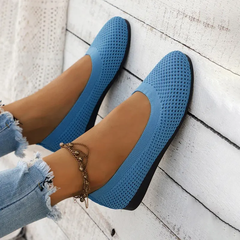 Casual Breathable Mesh Flats