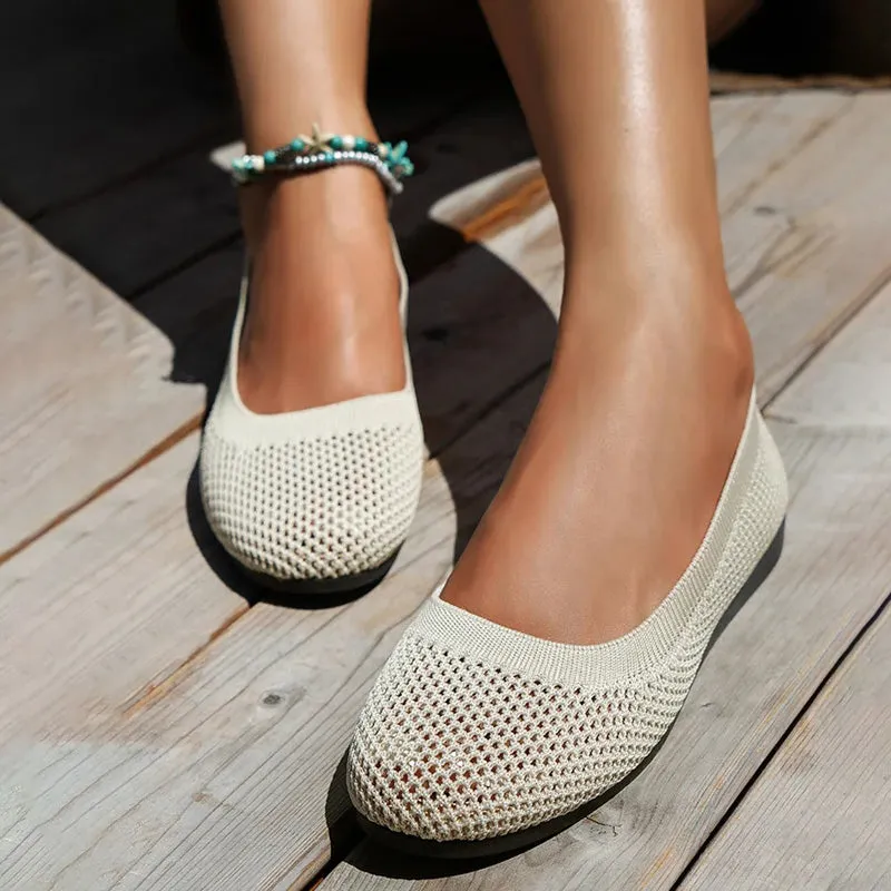 Casual Breathable Mesh Flats