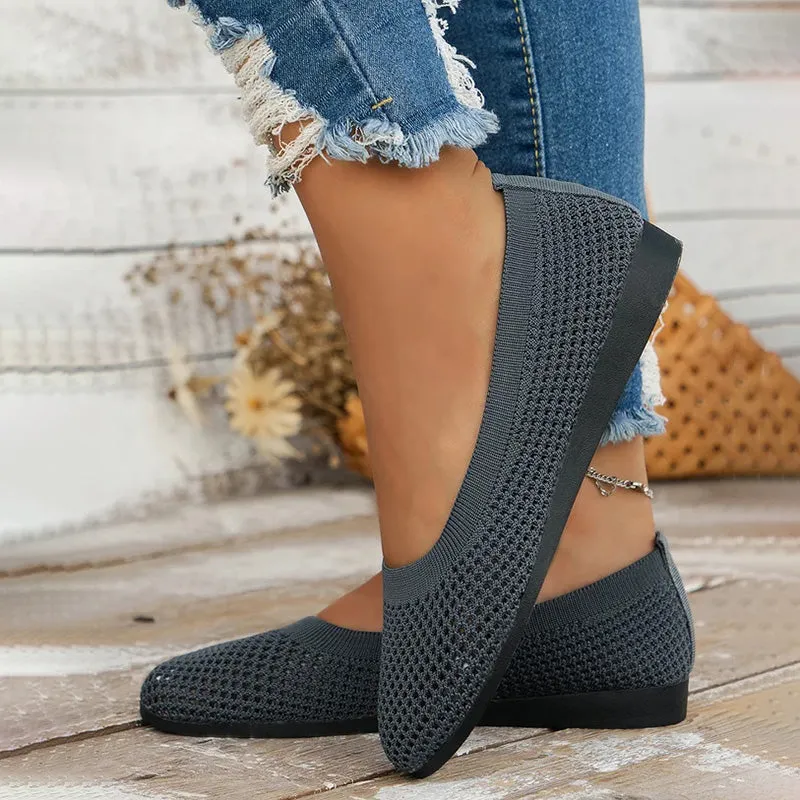 Casual Breathable Mesh Flats