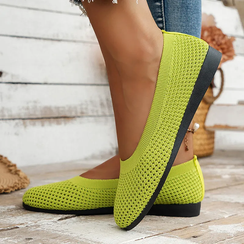 Casual Breathable Mesh Flats