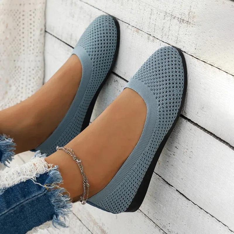 Casual Breathable Mesh Flats