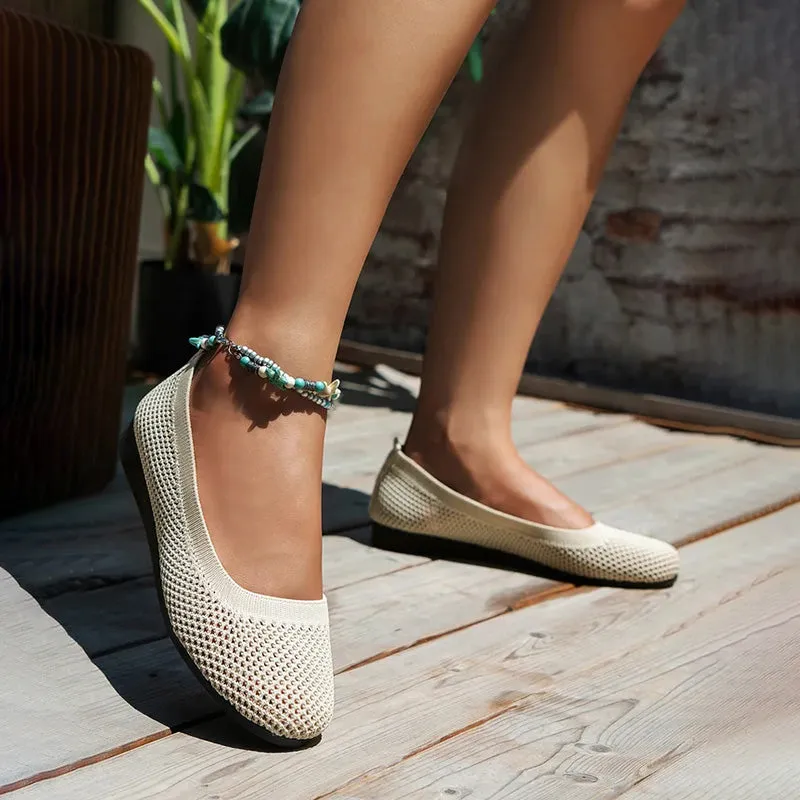 Casual Breathable Mesh Flats