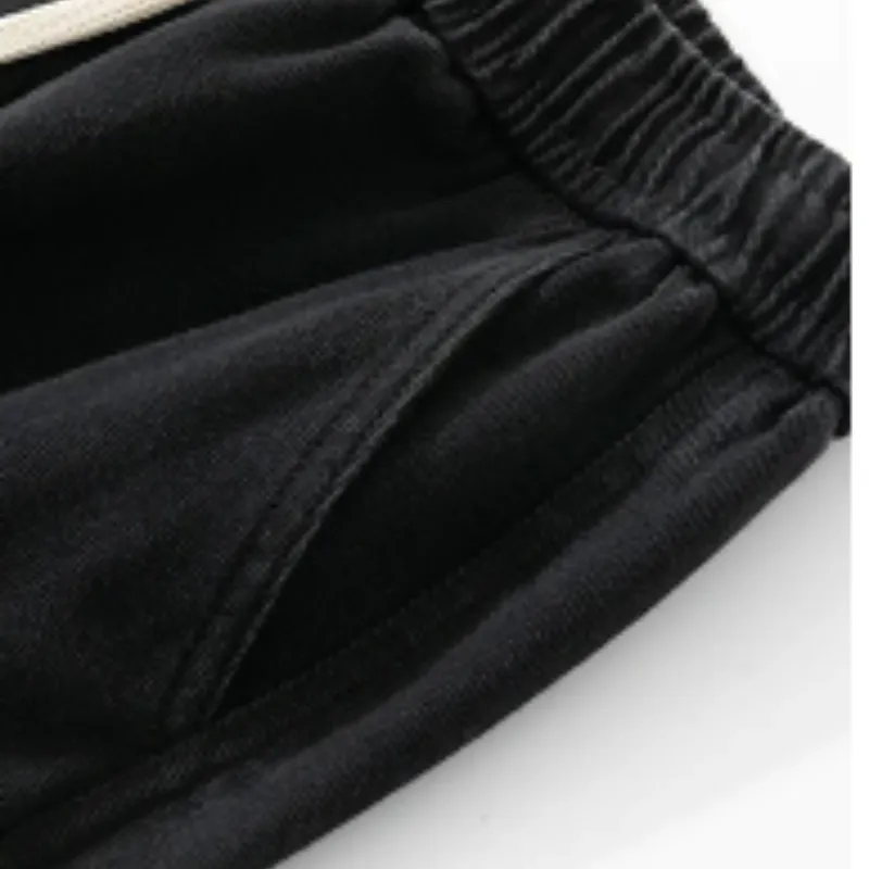 Draagik - Cargo Broek Heren – Casual Joggingbroek met Zakken, Comfortabele Taille