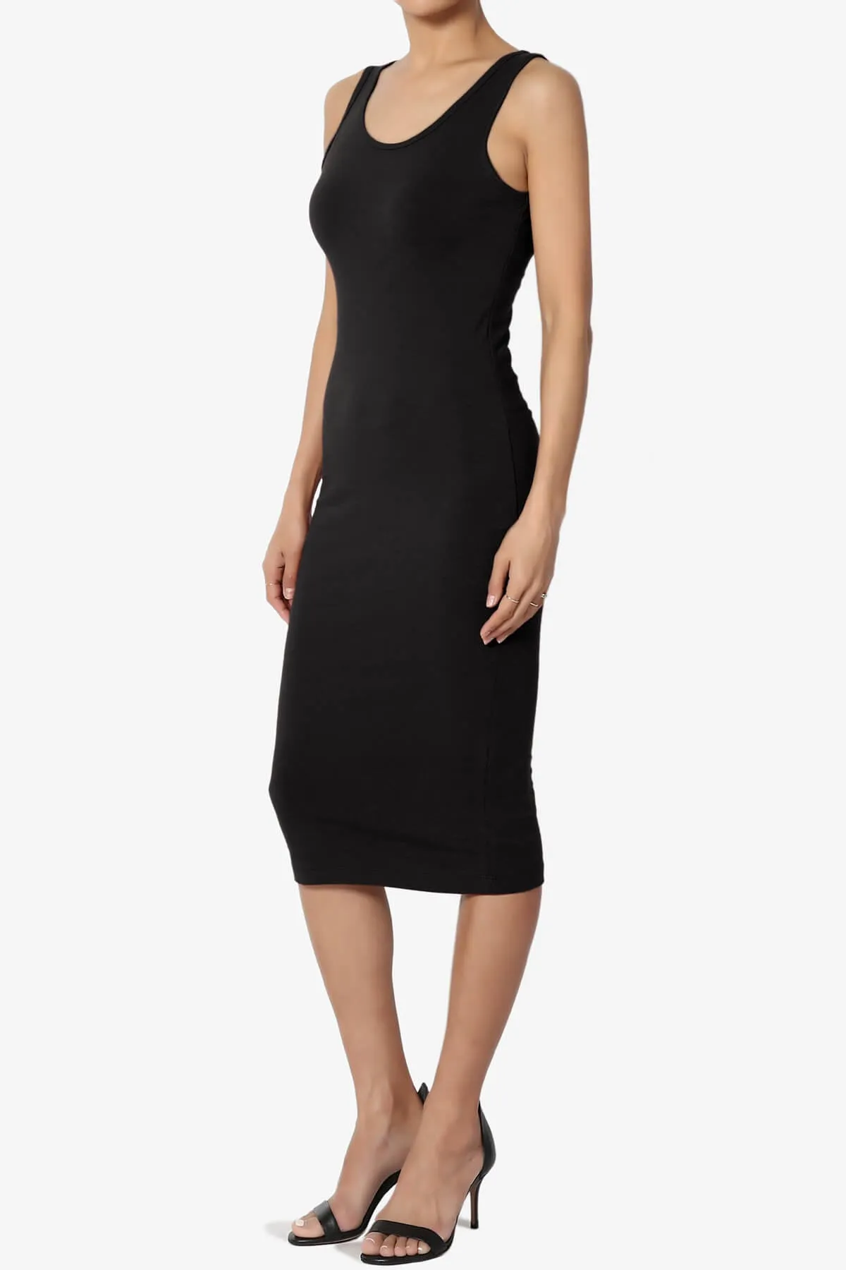 Fontella Sleeveless Bodycon Midi Dress