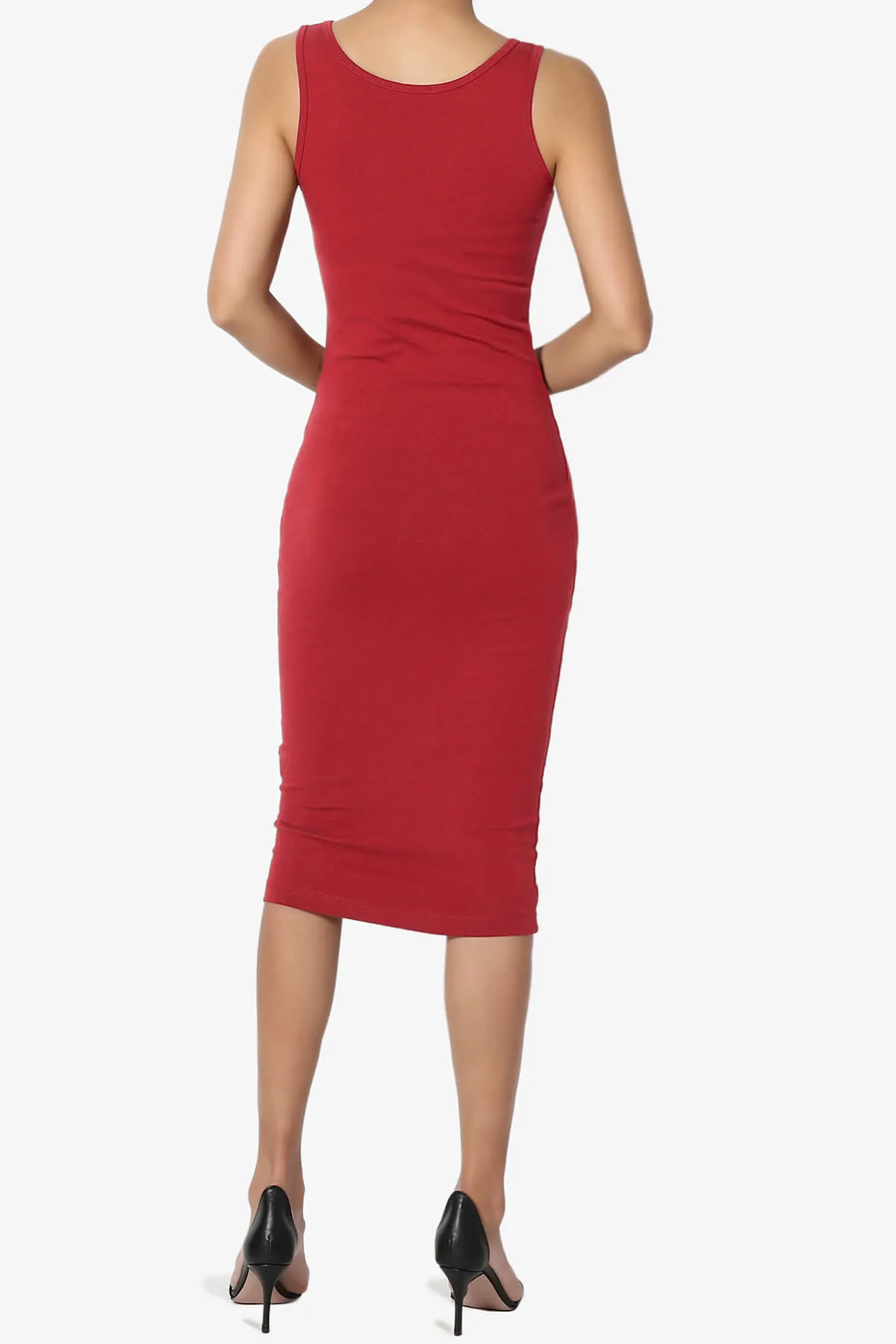 Fontella Sleeveless Bodycon Midi Dress