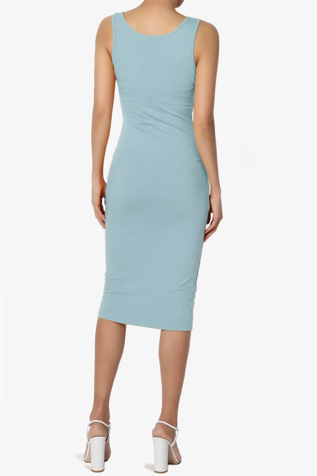 Fontella Sleeveless Bodycon Midi Dress