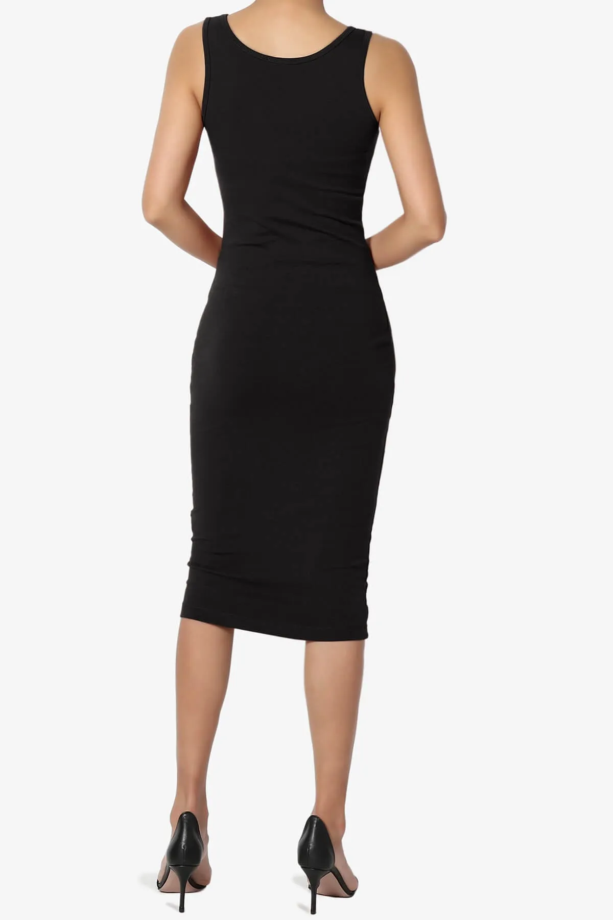 Fontella Sleeveless Bodycon Midi Dress