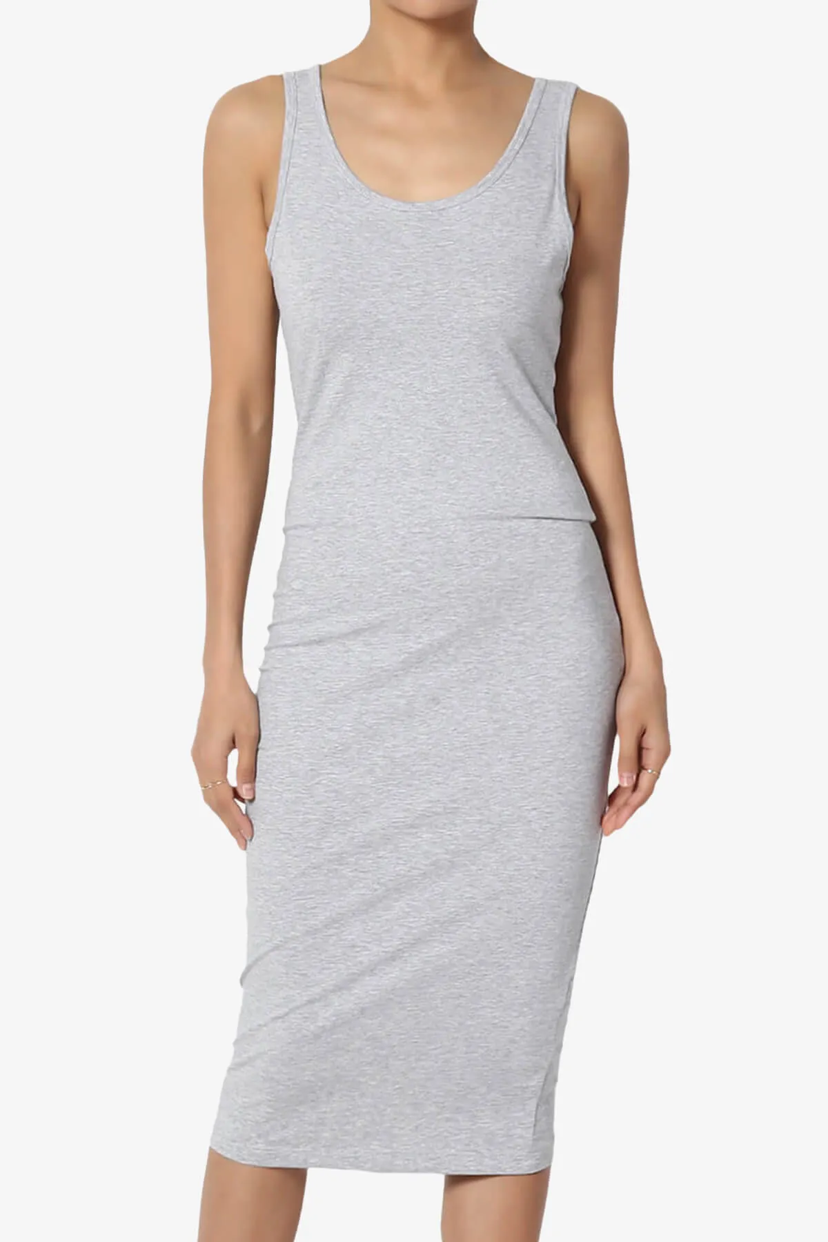 Fontella Sleeveless Bodycon Midi Dress