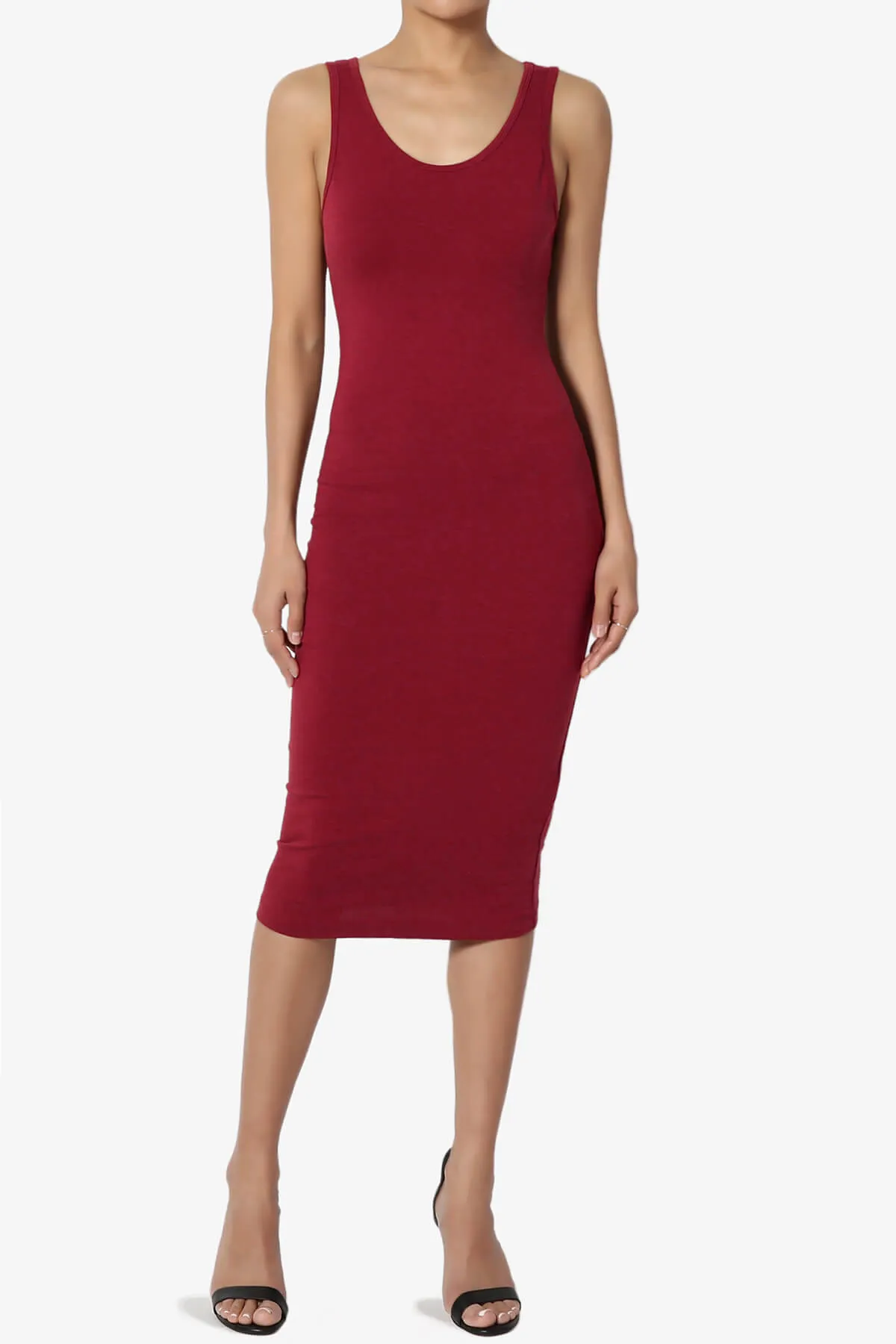 Fontella Sleeveless Bodycon Midi Dress