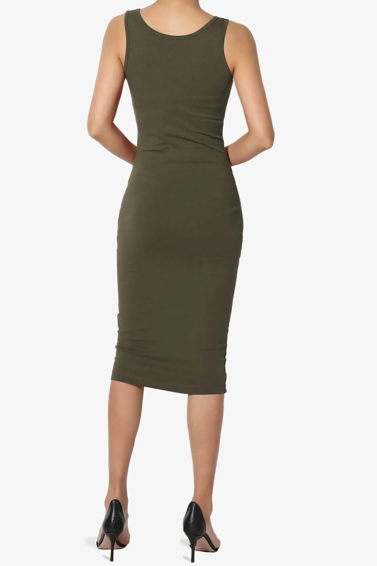 Fontella Sleeveless Bodycon Midi Dress