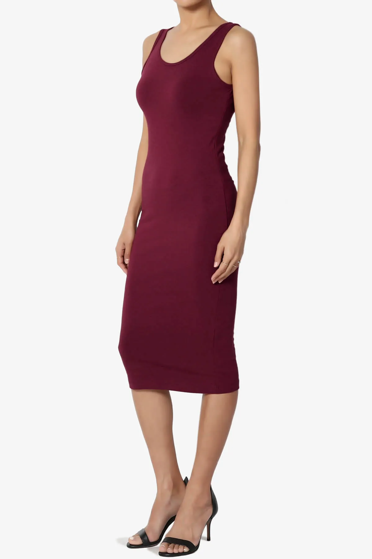 Fontella Sleeveless Bodycon Midi Dress