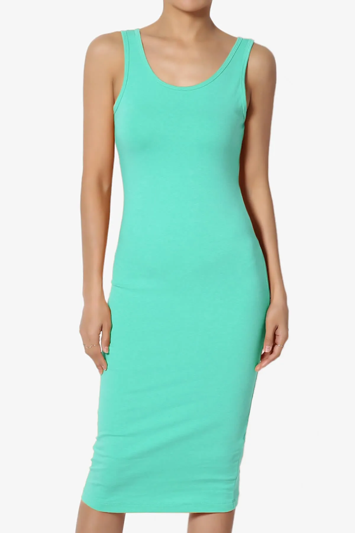 Fontella Sleeveless Bodycon Midi Dress