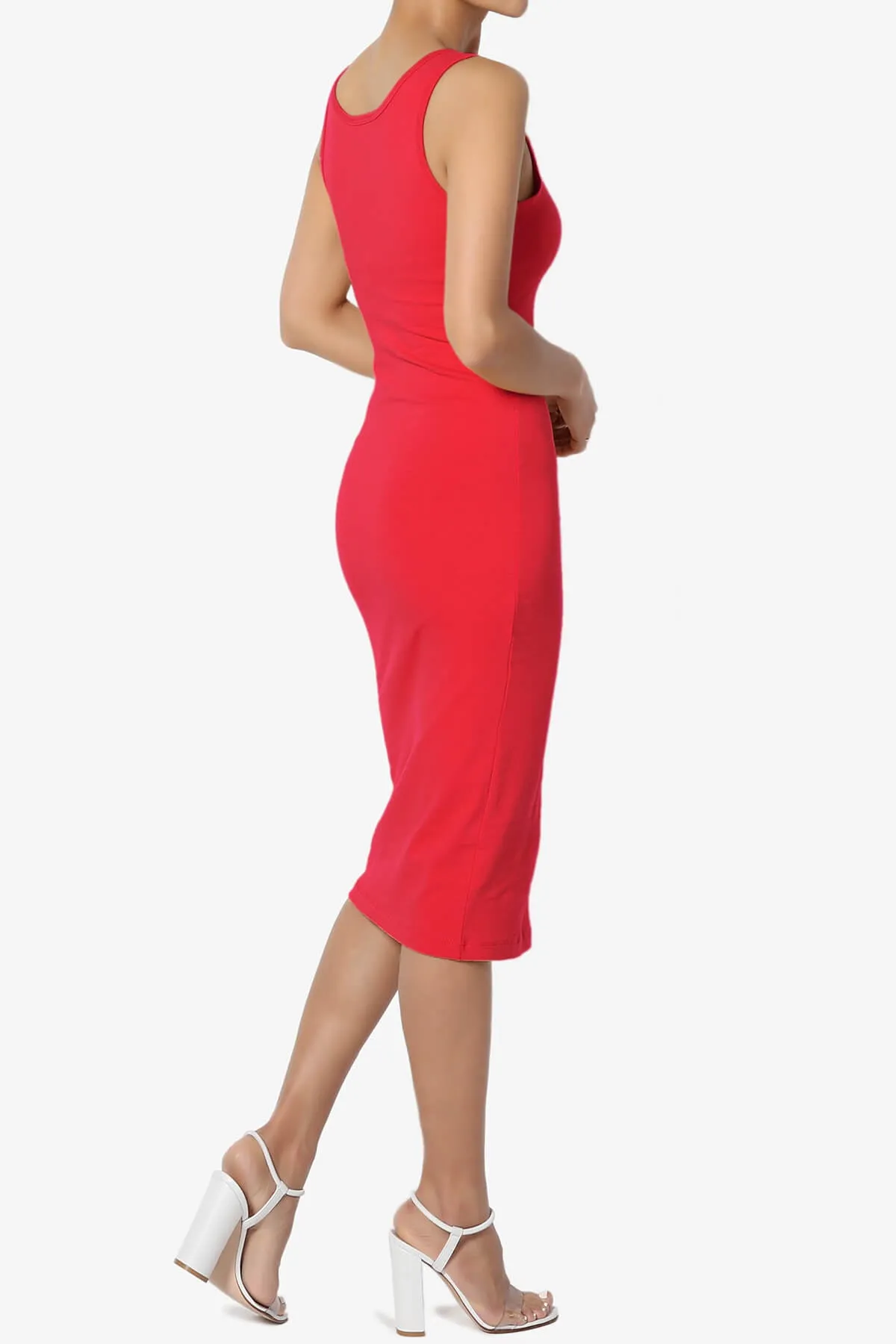 Fontella Sleeveless Bodycon Midi Dress