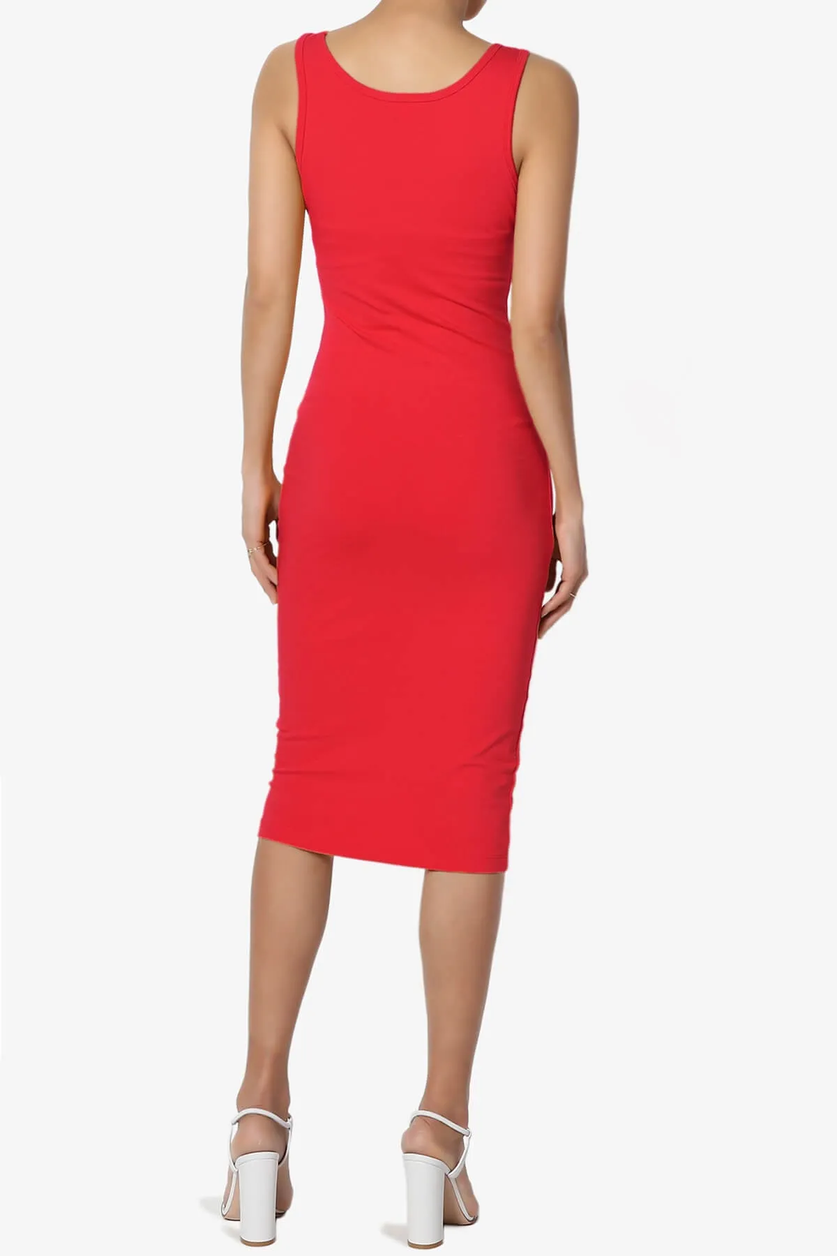 Fontella Sleeveless Bodycon Midi Dress