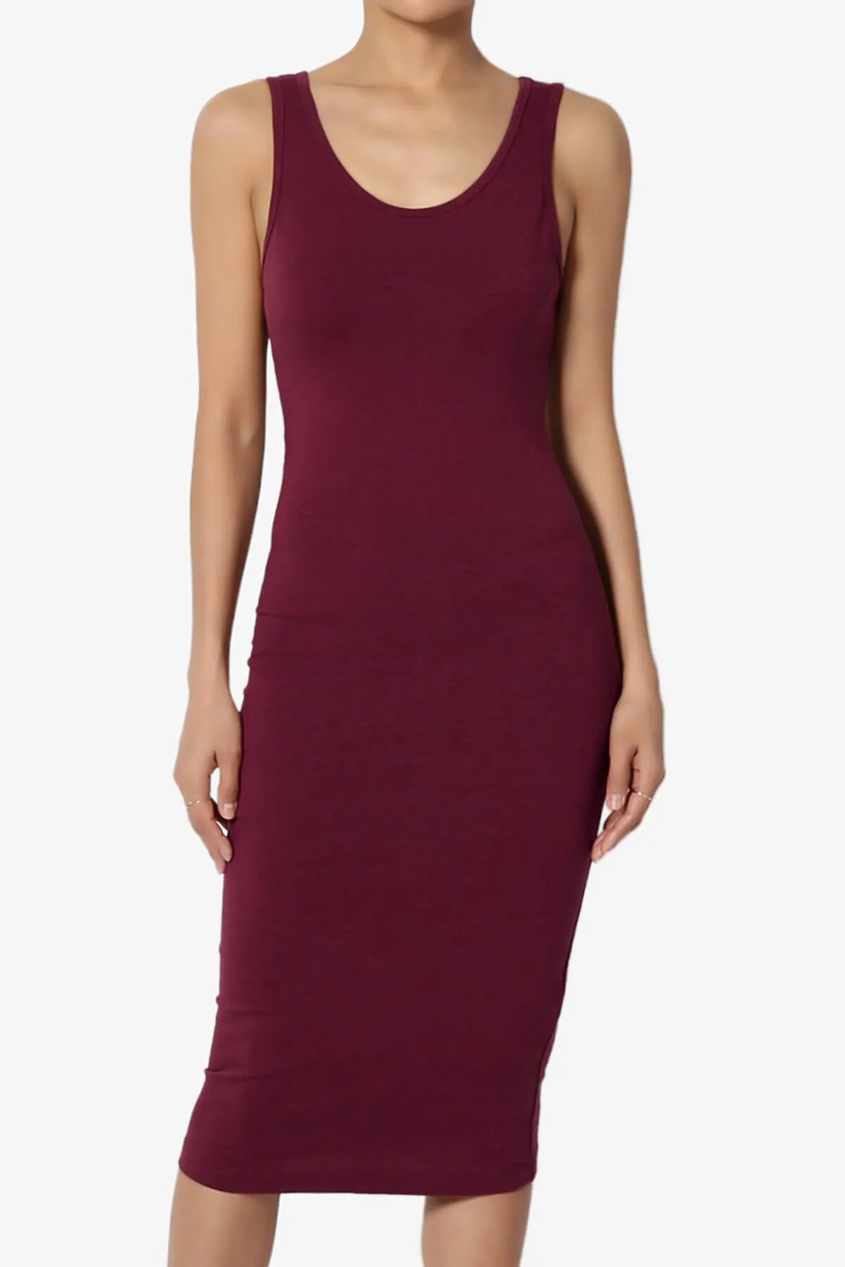 Fontella Sleeveless Bodycon Midi Dress