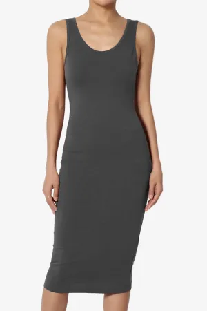 Fontella Sleeveless Bodycon Midi Dress