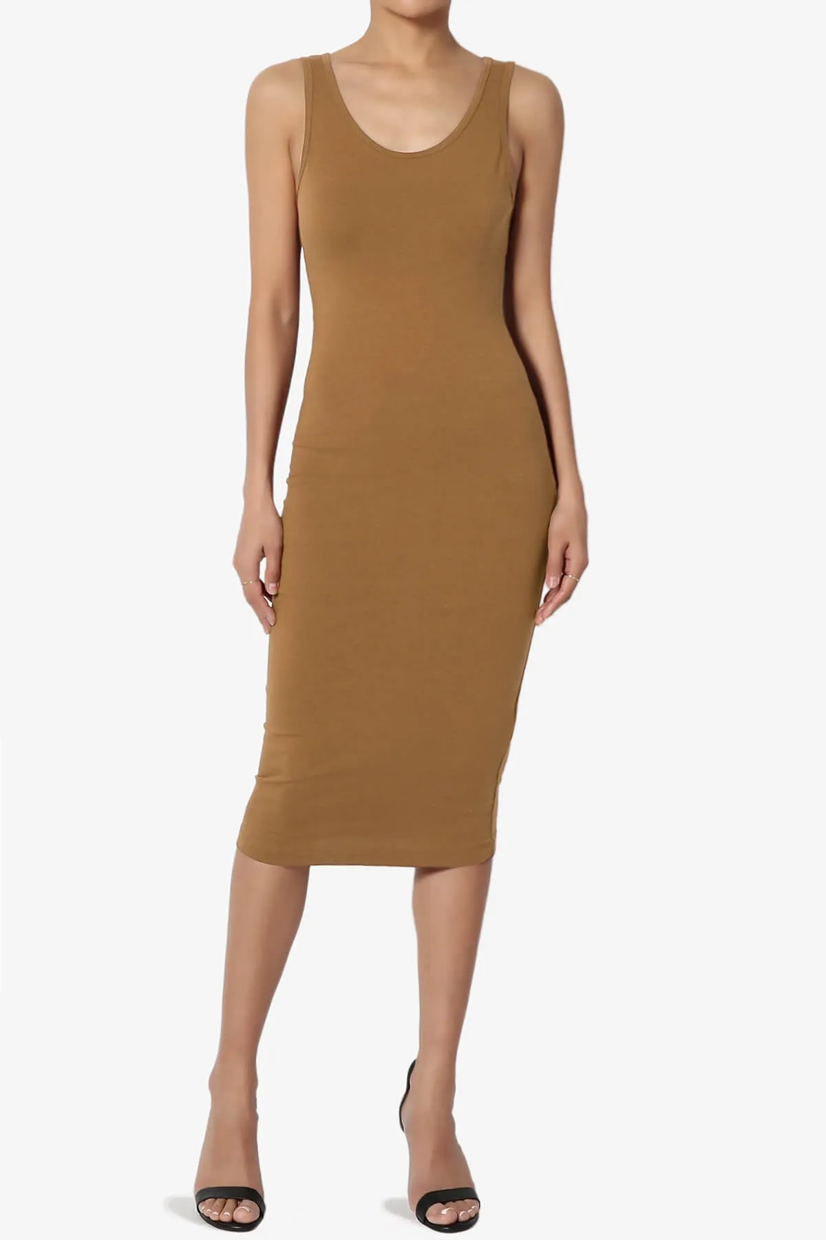 Fontella Sleeveless Bodycon Midi Dress