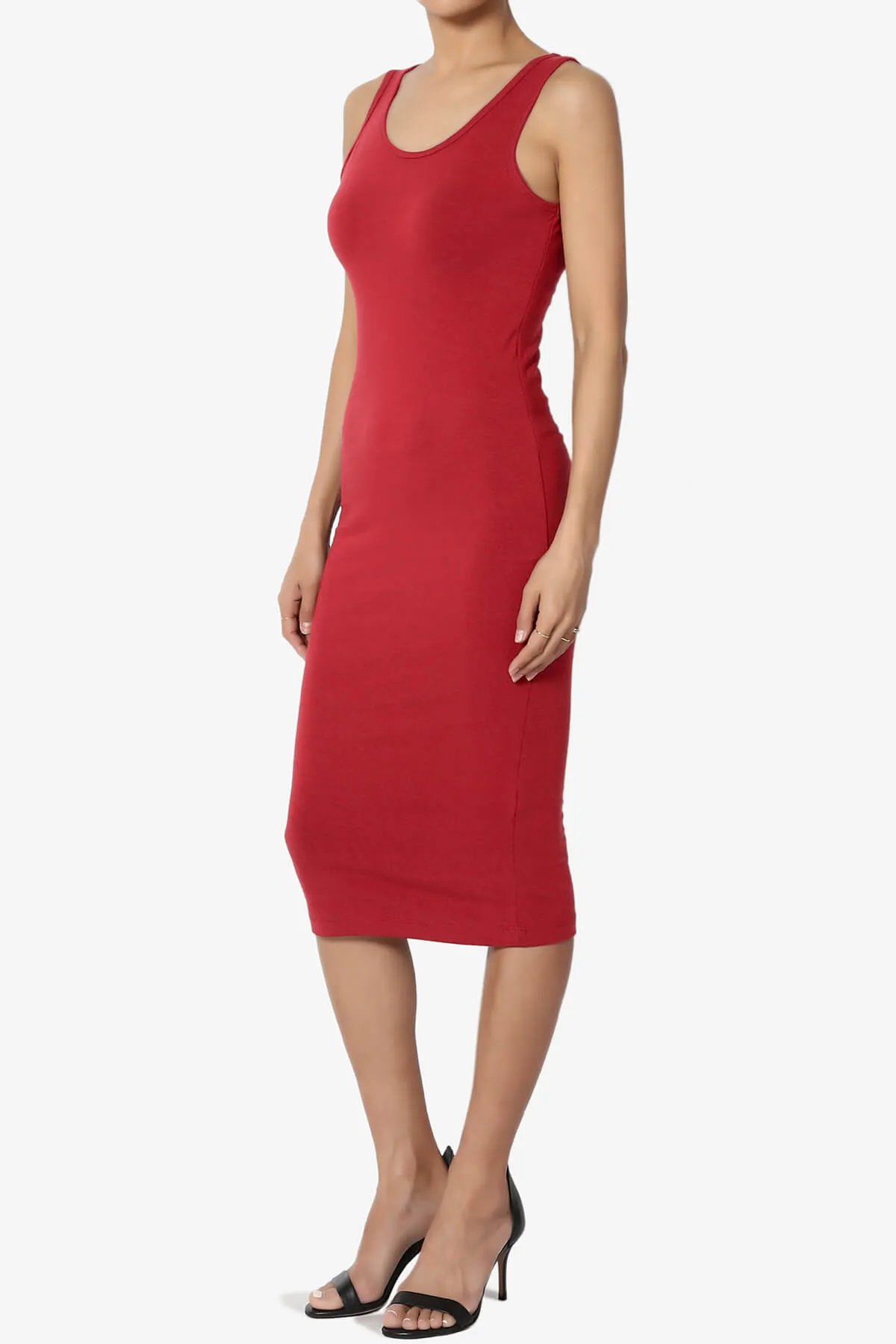 Fontella Sleeveless Bodycon Midi Dress