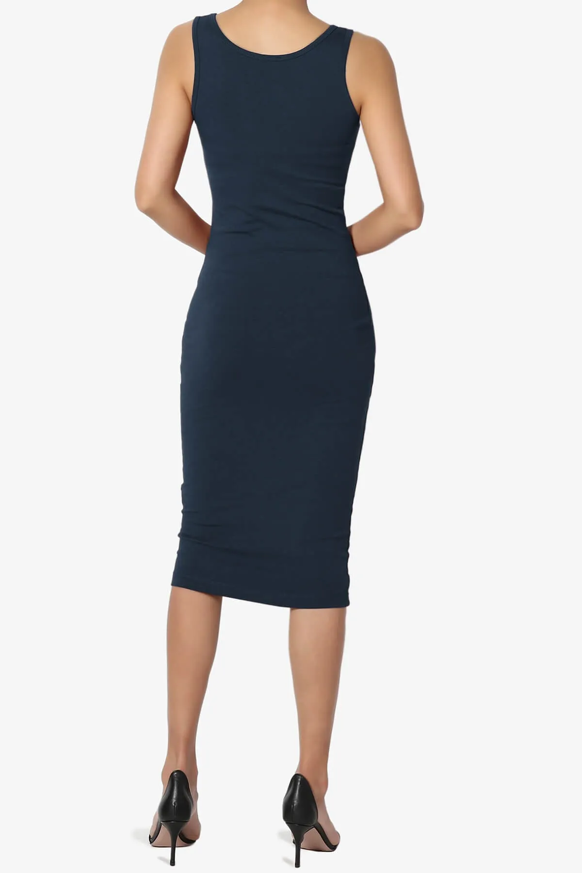 Fontella Sleeveless Bodycon Midi Dress
