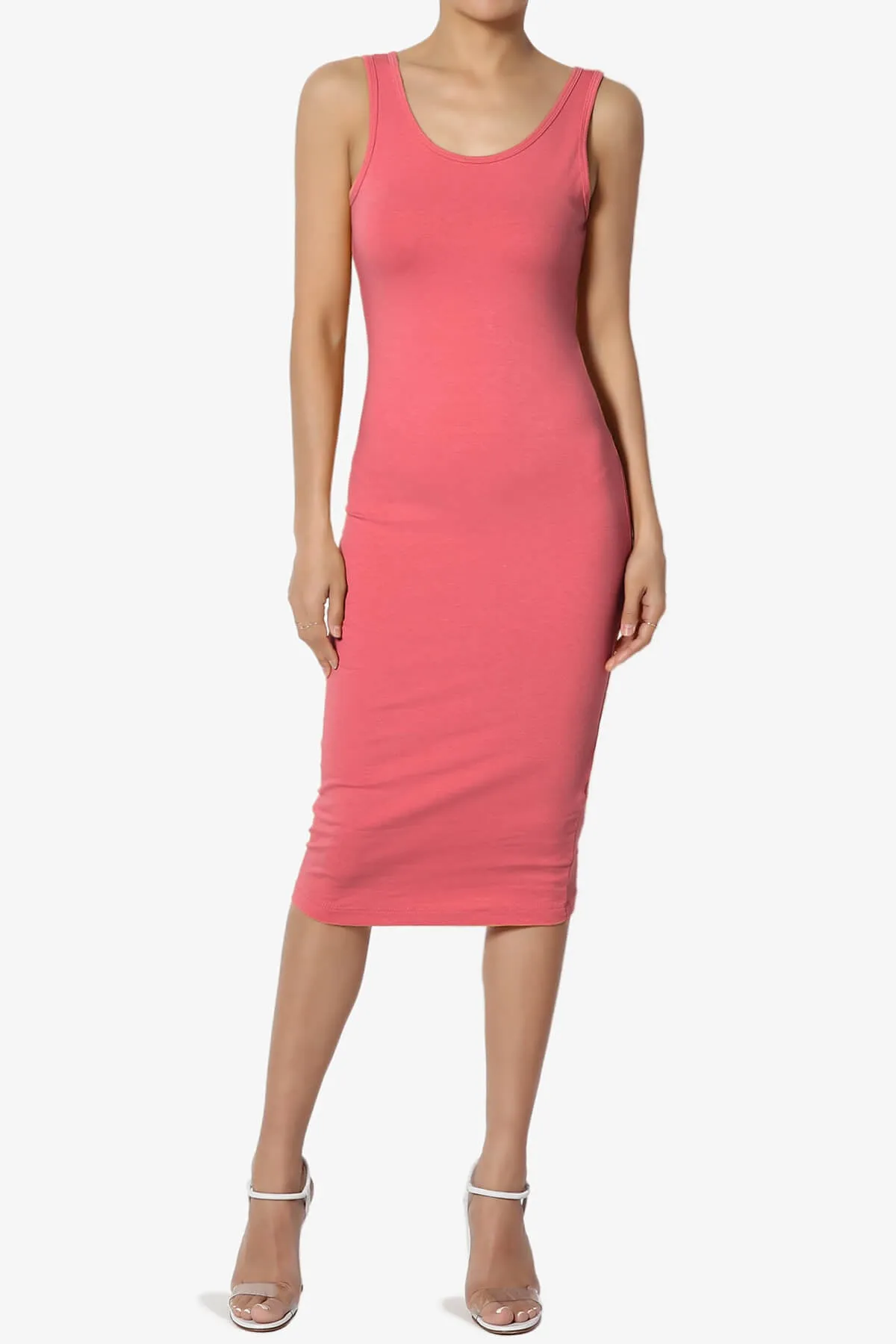Fontella Sleeveless Bodycon Midi Dress