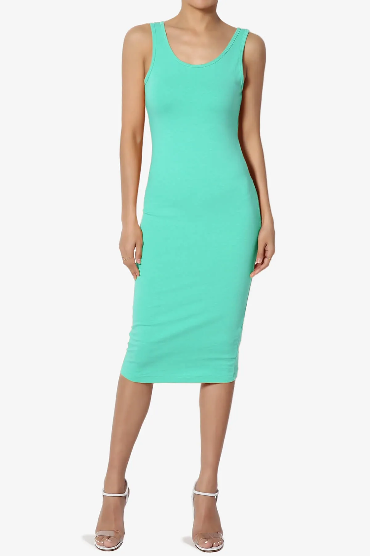 Fontella Sleeveless Bodycon Midi Dress