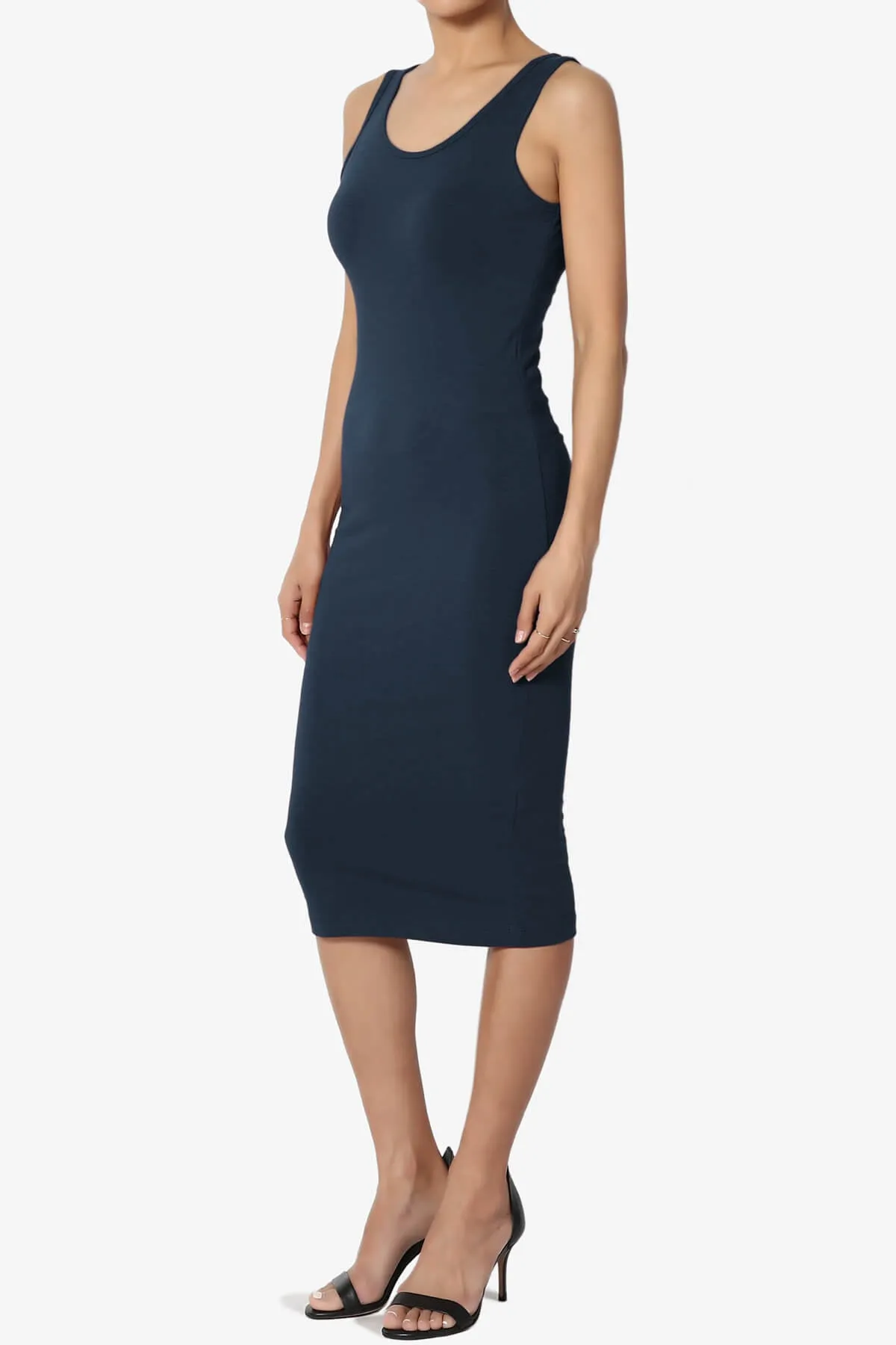 Fontella Sleeveless Bodycon Midi Dress