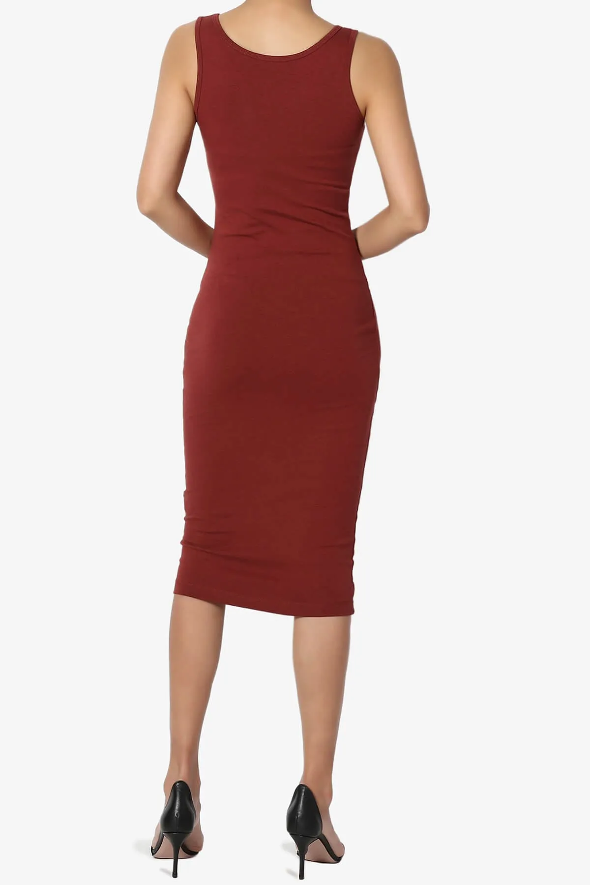 Fontella Sleeveless Bodycon Midi Dress