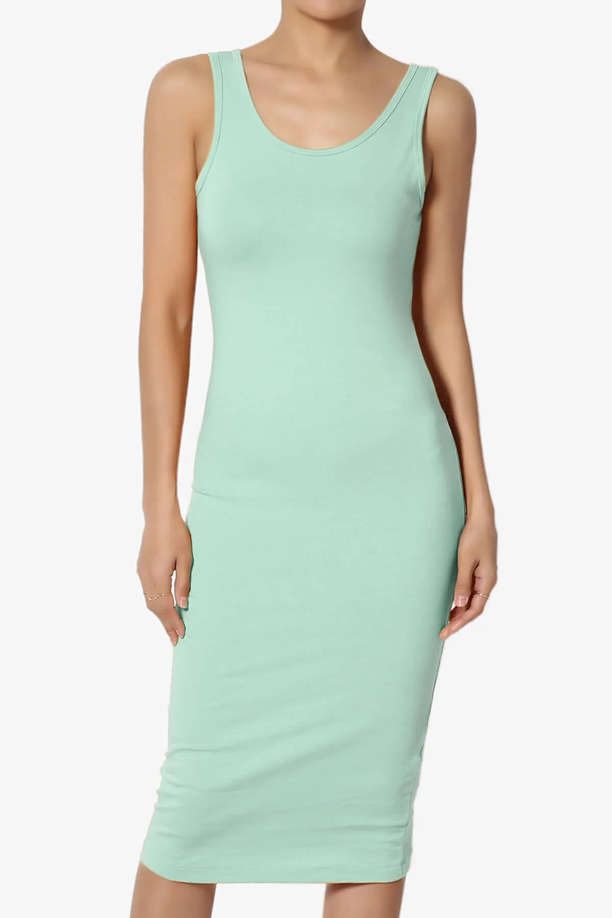 Fontella Sleeveless Bodycon Midi Dress