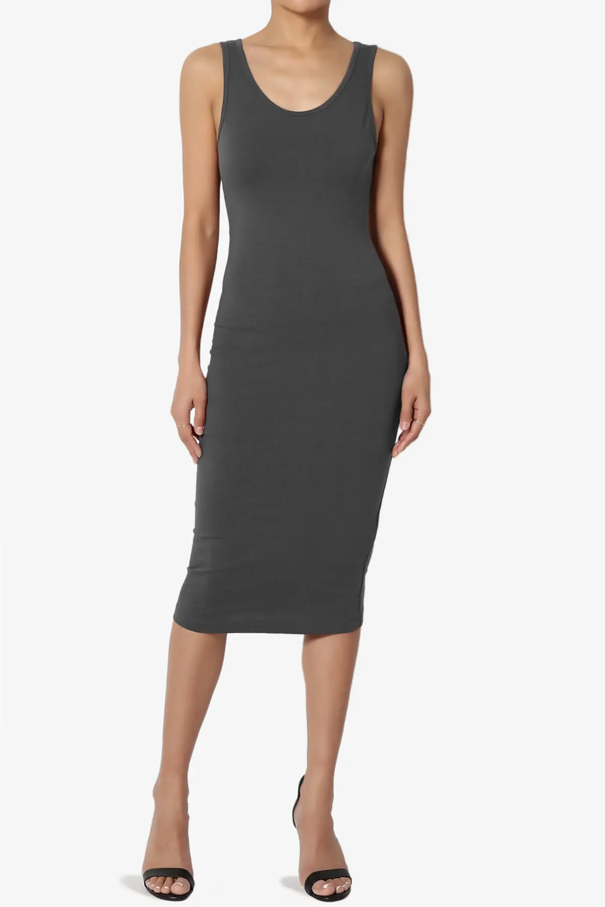 Fontella Sleeveless Bodycon Midi Dress