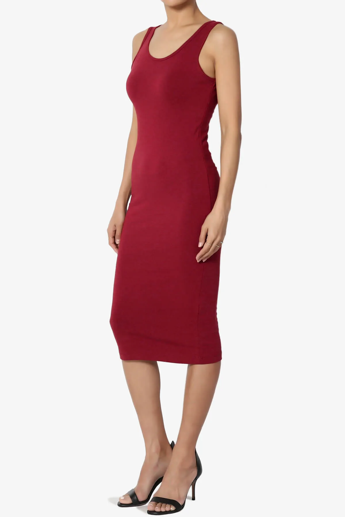 Fontella Sleeveless Bodycon Midi Dress