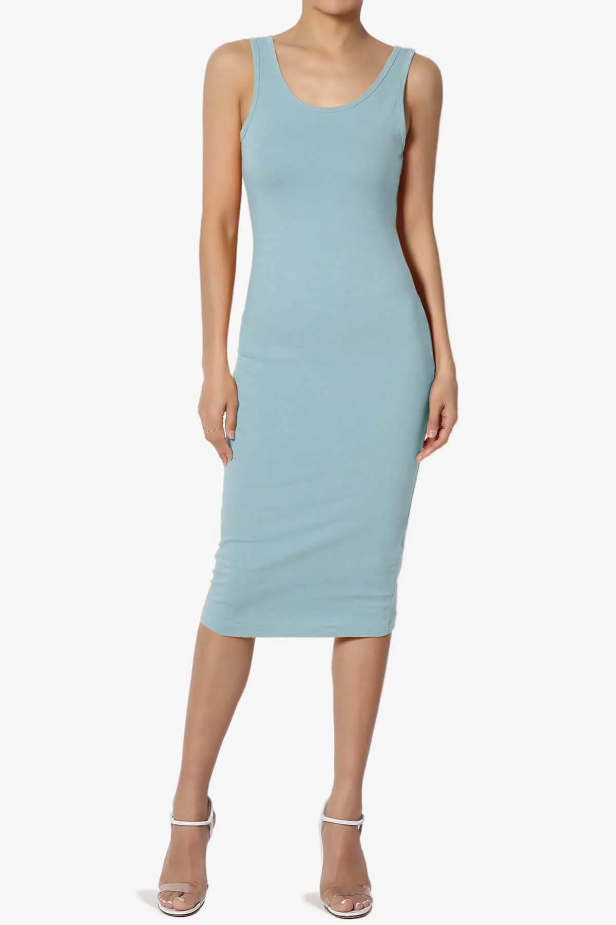 Fontella Sleeveless Bodycon Midi Dress