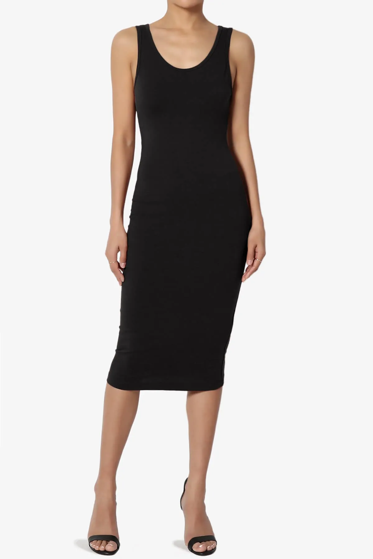 Fontella Sleeveless Bodycon Midi Dress