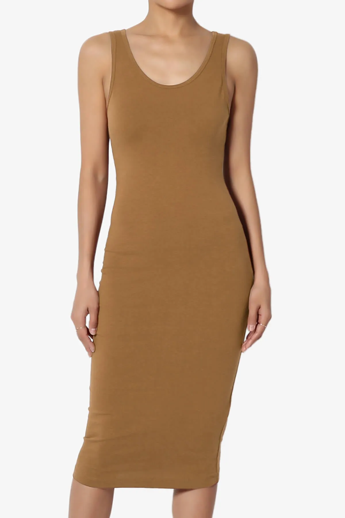 Fontella Sleeveless Bodycon Midi Dress