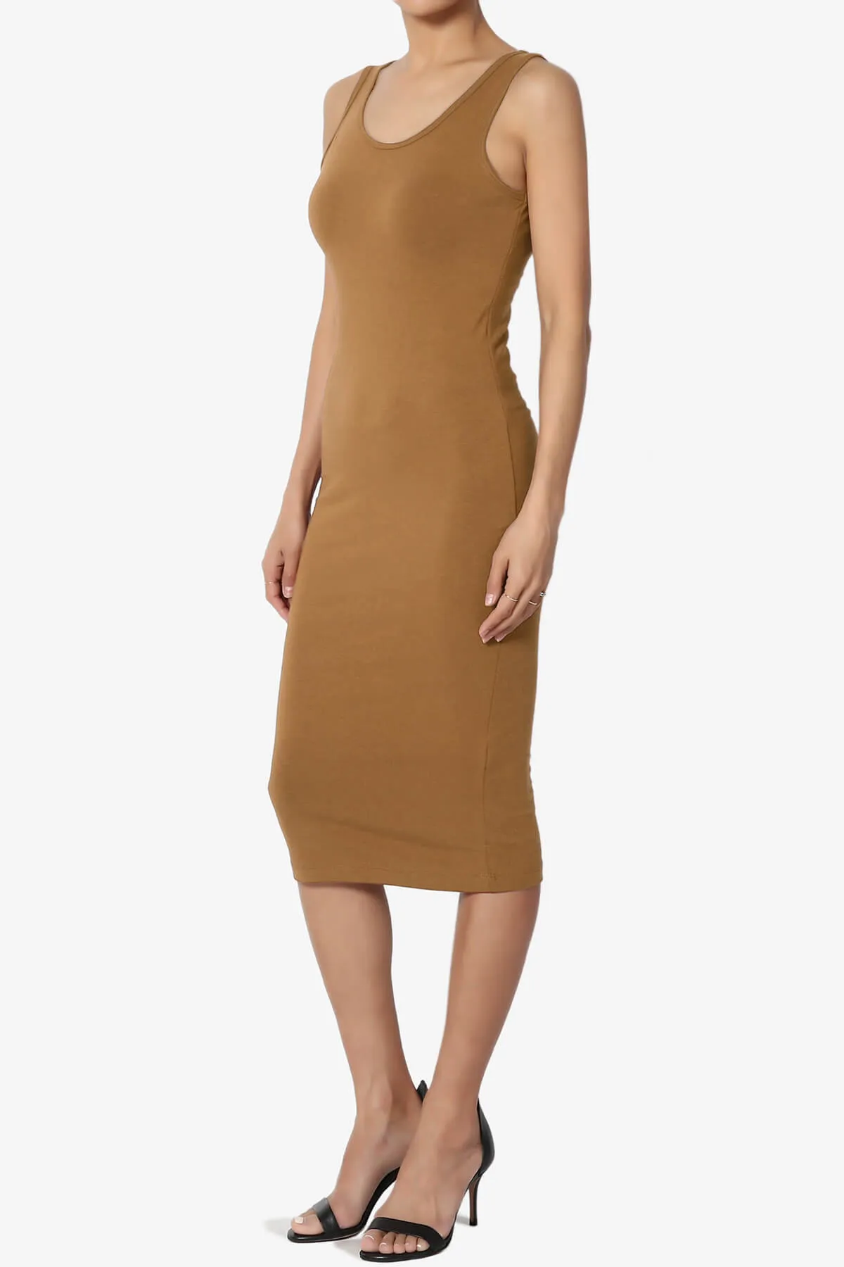 Fontella Sleeveless Bodycon Midi Dress