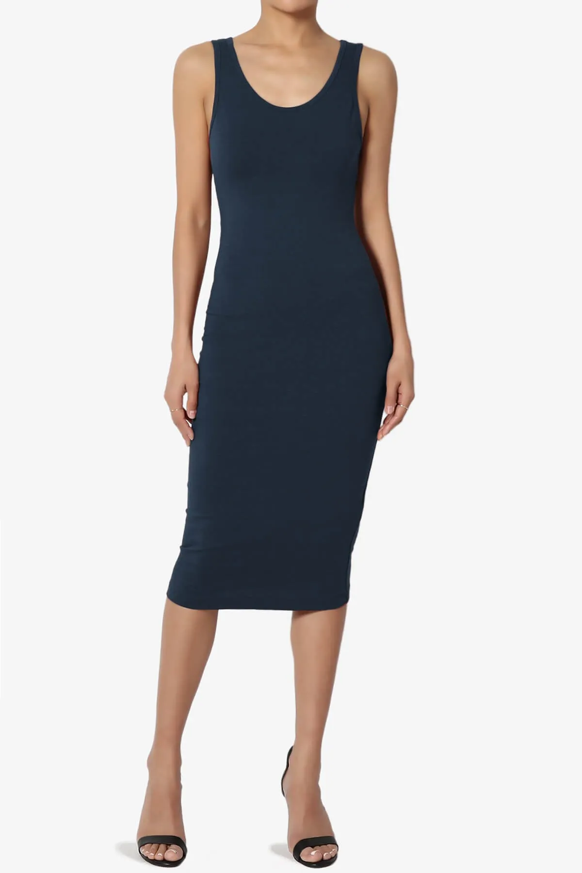 Fontella Sleeveless Bodycon Midi Dress