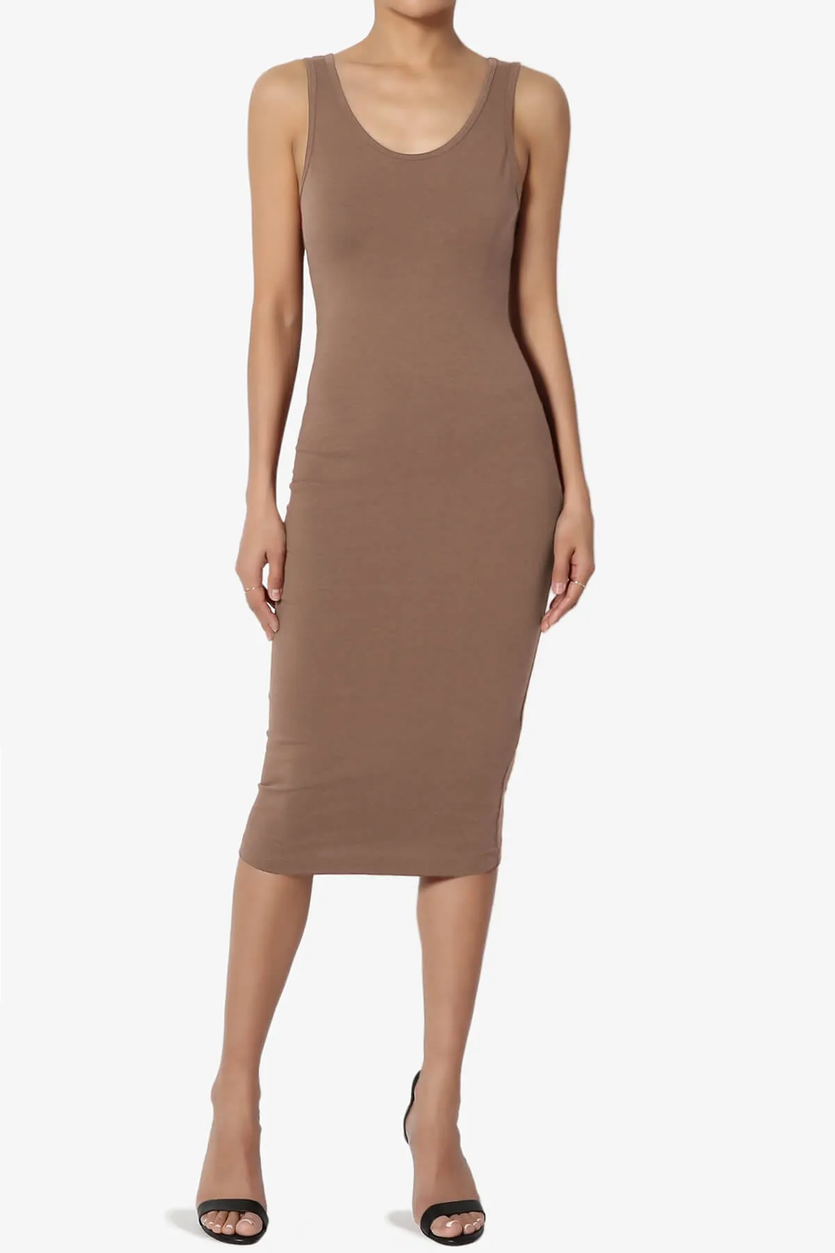 Fontella Sleeveless Bodycon Midi Dress