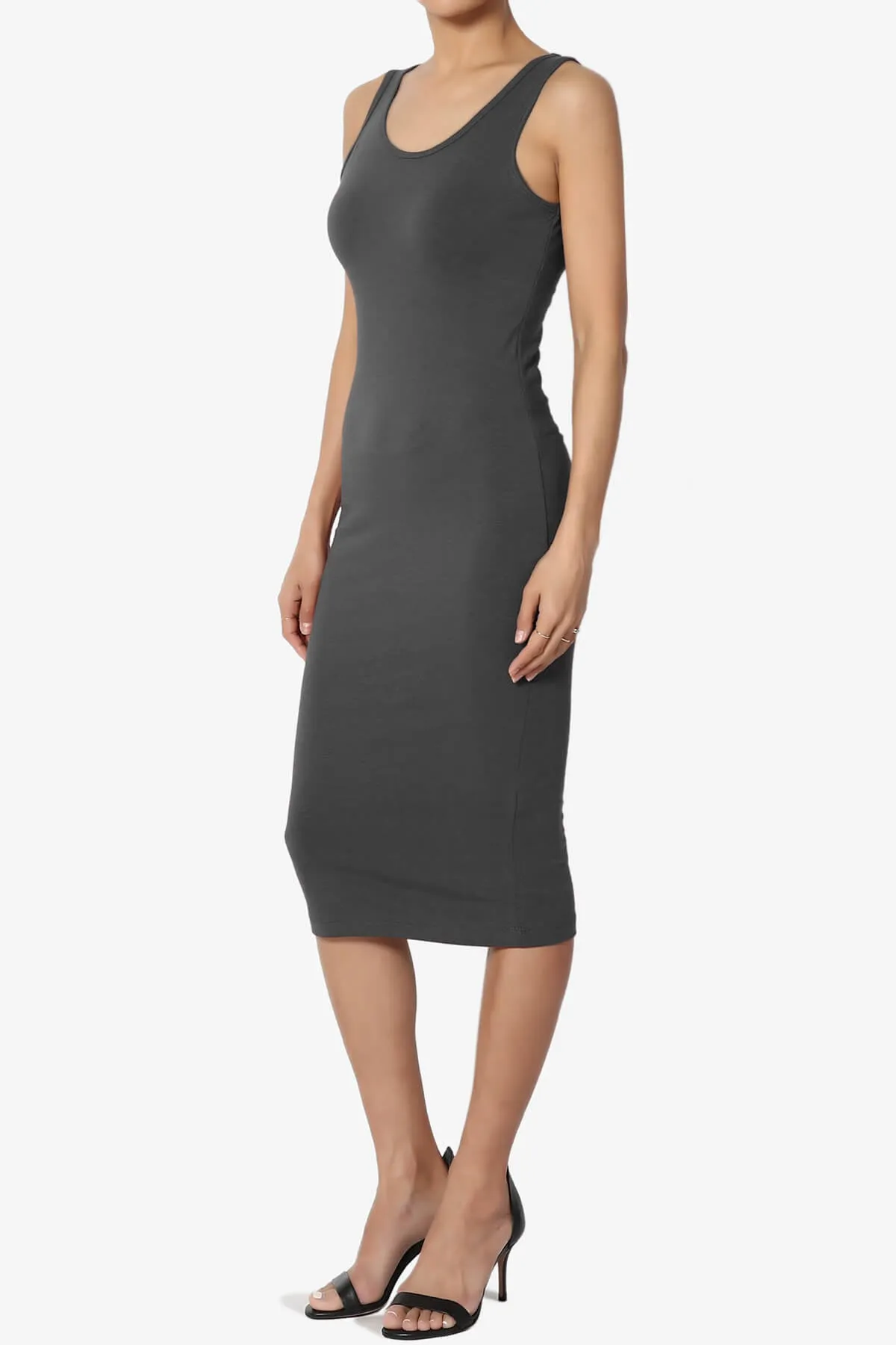 Fontella Sleeveless Bodycon Midi Dress