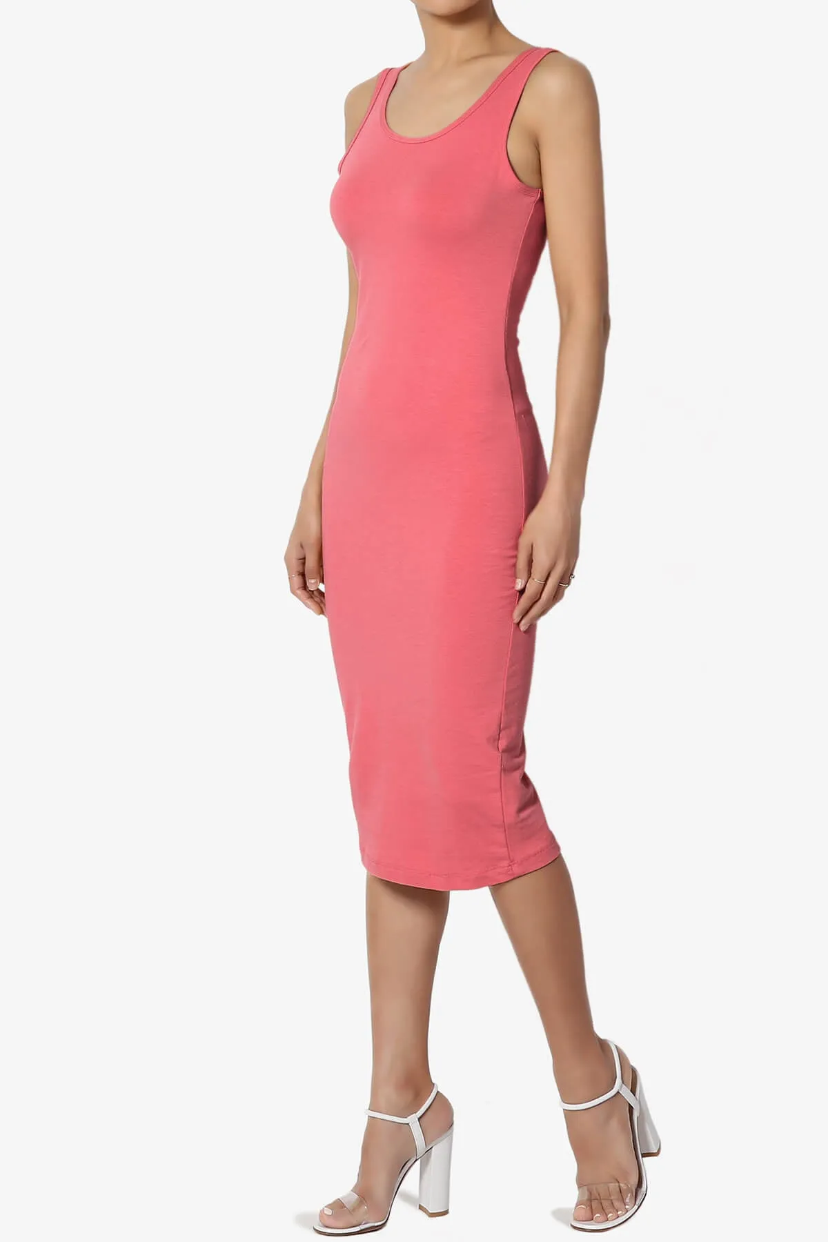 Fontella Sleeveless Bodycon Midi Dress