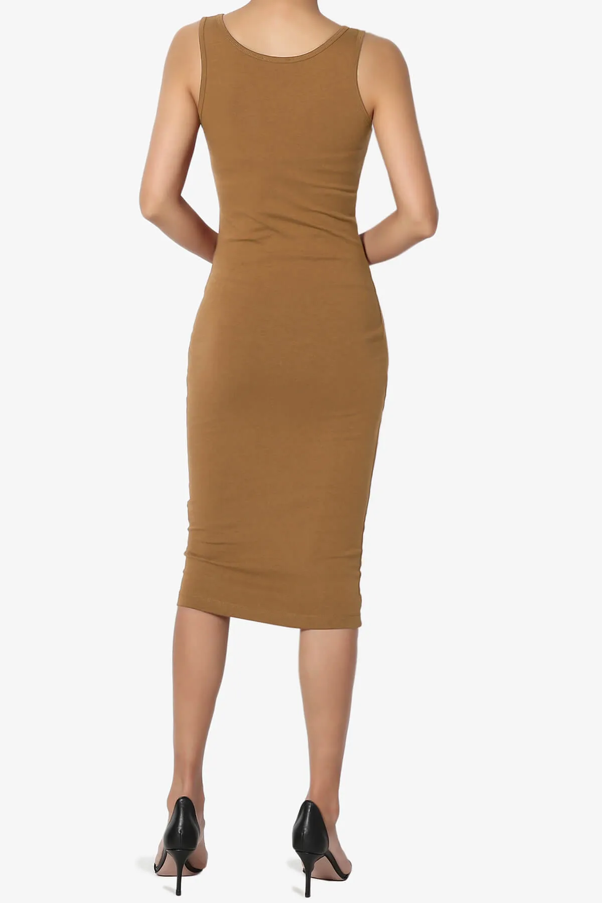 Fontella Sleeveless Bodycon Midi Dress