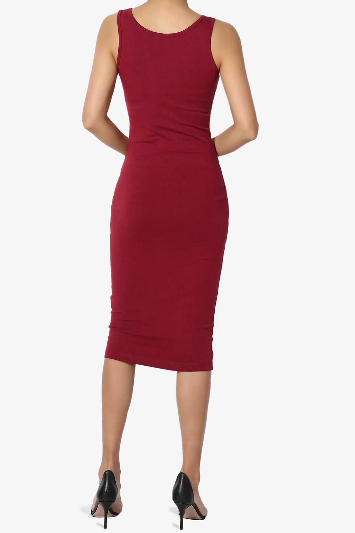 Fontella Sleeveless Bodycon Midi Dress